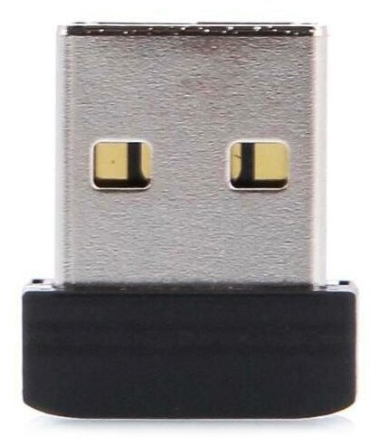 Флешка Qumo Nano 64 Гб usb 2.0 Flash Drive - чёрная