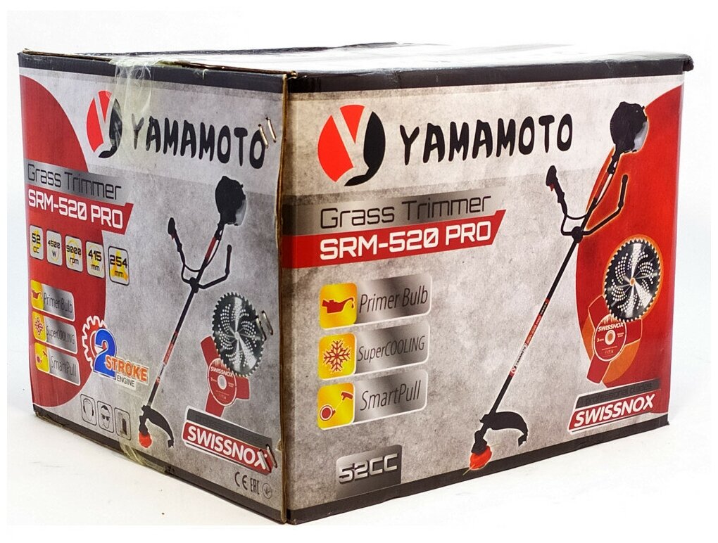 Мотокоса Yamamoto SRM-520 PRO+Масло1л+свеча - фотография № 1