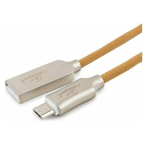 кабель usb 2 0 a m microusb b m 1 8м atcom at9175 Кабель USB A (M) - microUSB B (M), 1м, Gembird (CC-P-mUSB02Gd-1M)