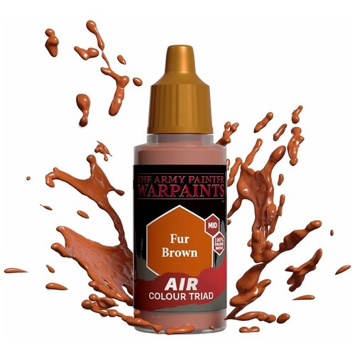акриловая краска для аэрографа army painter air wyrmling red Акриловая краска для аэрографа Army Painter Air Fur Brown