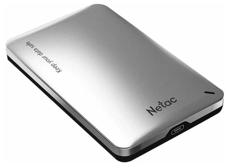 Netac Внешний корпус Netac WH12 для HDD/SSD 2.5 SATA - USB3.0 Silver NT07WH12-30AC