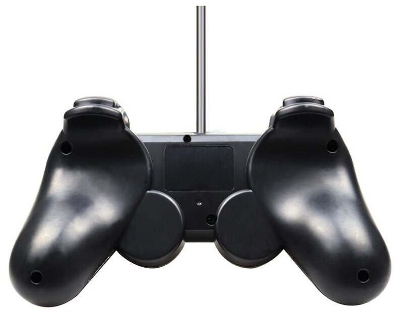 Игровой джойстик/геймпад/контроллер проводной для консоли/приставки PS2 вибрационный, черный