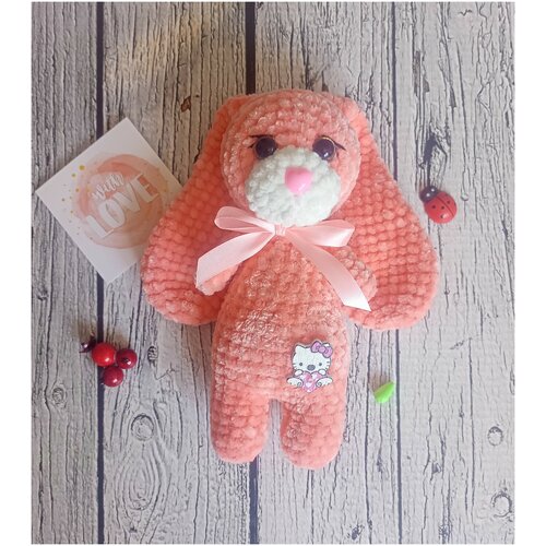 Мягкая игрушка ручной работы Плюшевая зайка