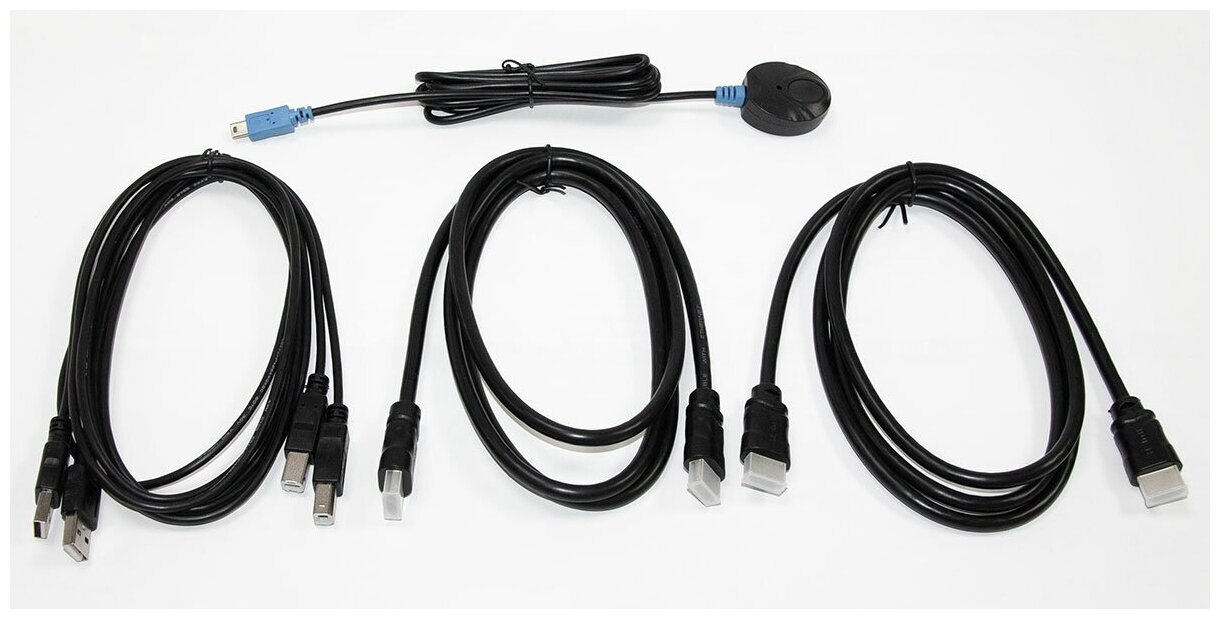 KVM переключатель D-Link DKVM-210H/A1A 2-портовый KVM-переключатель с портами HDMI и USB