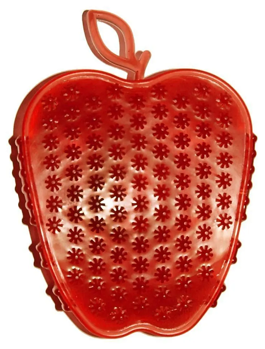 Массажер медицинский Торг Лайнс для тела Чудо-варежка (модель 2) Яблоко красный