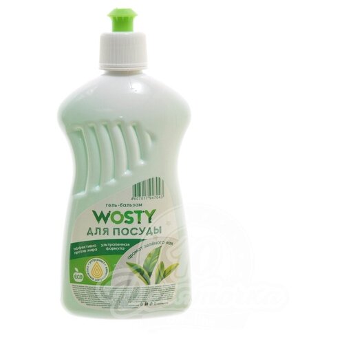 Средство для мытья посуды Зеленый чай 500 мл. TM Wosty МО-103 (Артикул: 4100016685)