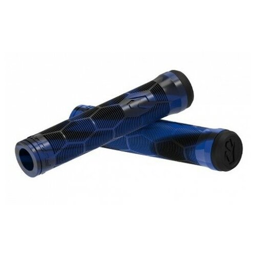 Грипсы для велосипеда Fuzion Grips (Pair) - Black / Blue Swirl