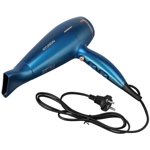 Фен Hyundai H-HDI0757 2200Вт синий 286700₽