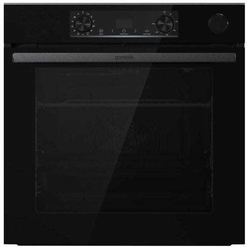 Электрический духовой шкаф Gorenje BSA6737E15BG духовой шкаф gorenje bo6717e03x essential 77 л до 300 °c нерж сталь стекло aquaclean perfectgrill съемные направляющие а