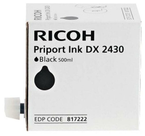 Чернила Ricoh 817222 тип 2430 для DX2330/2430 черный