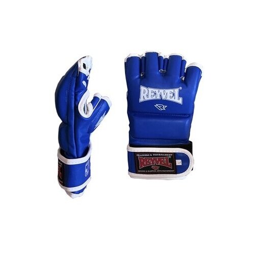 фото Перчатки мма синие xl - reyvel
