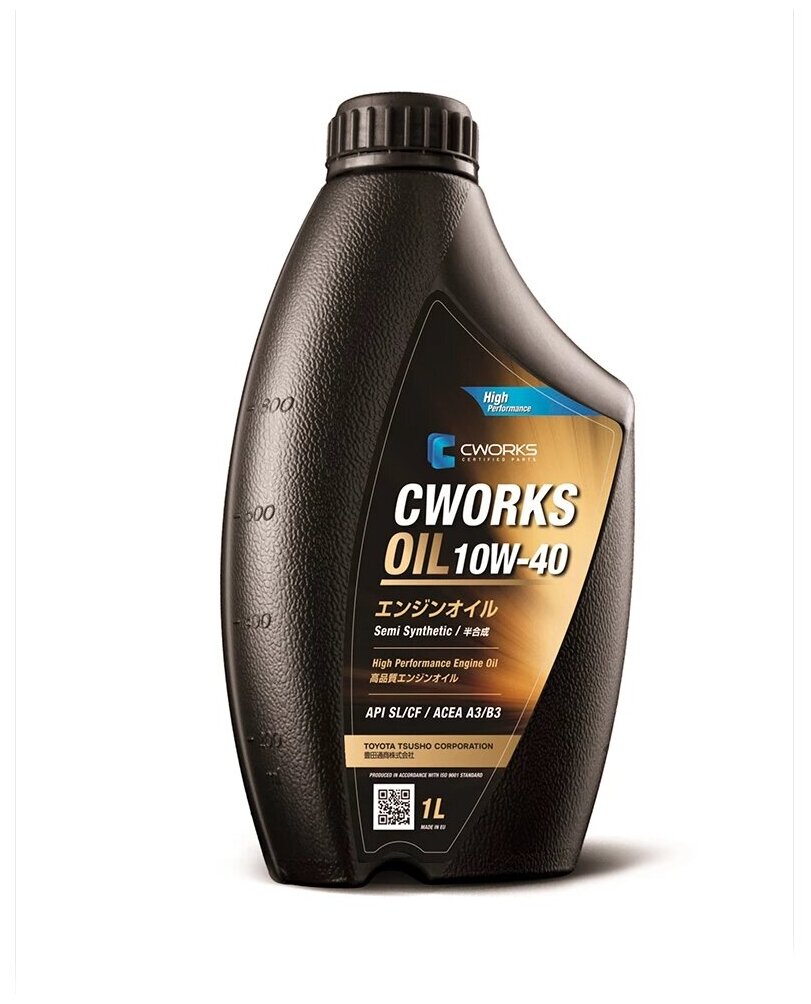Масло мотор.cworks oil 10w-40 a3/b3 (1л) Cworks A130R4001