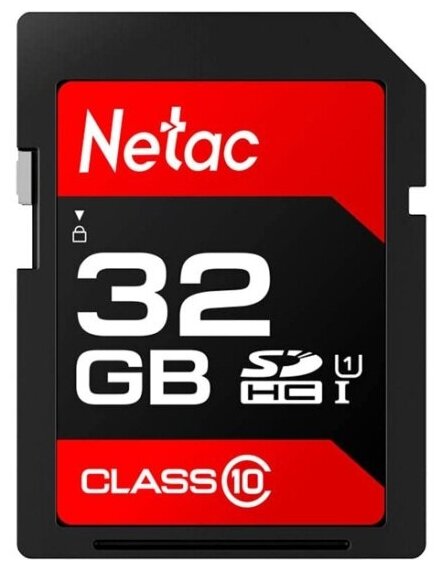 Карта памяти Netac P600 SDHC 32Gb Сlass 10 (NT02P600STN-032G-R)