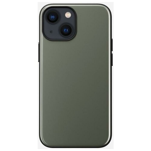 Чехол-накладка Nomad Sport Case для iPhone 13 Mini. Цвет: зелёный.