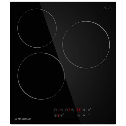 Электрическая варочная панель MAUNFELD CVCE453BK Hi-Light независимая черный 1955000₽