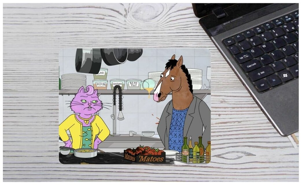 Коврик для мыши Конь БоДжек BoJack Horseman №9