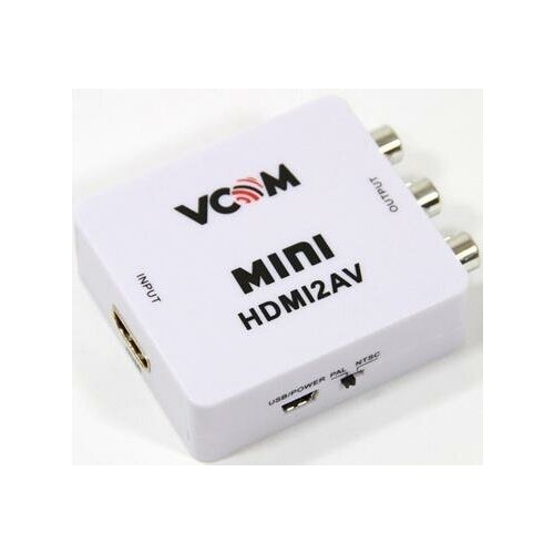 Конвертер VCOM HDMI-RCA DD494 конвертер vcom dd494 hdmi rca