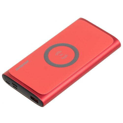 Внешний аккумулятор Digma DGPQ10G 10000mAh 3A QC PD 20W Red DGPQ10G22CRD / 1455469