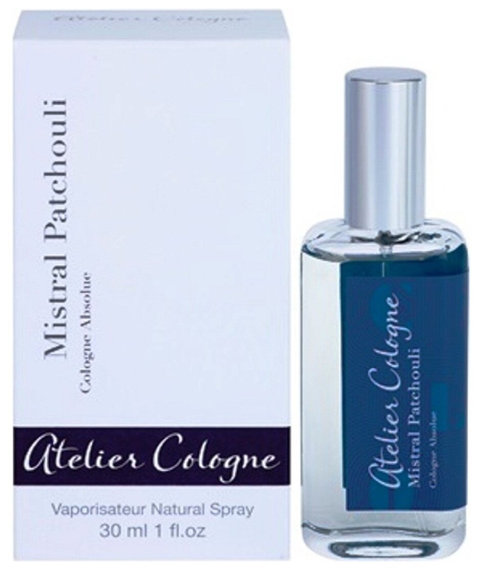 Atelier Cologne, Mistral Patchouli, 30 мл, одеколон женский