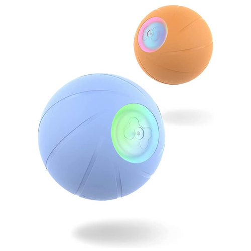 Cheerble интерактивная, умная игрушка, резиновый мяч для собак из натурального каучука для средних, мелких пород менее 15 кг, аккумулятор