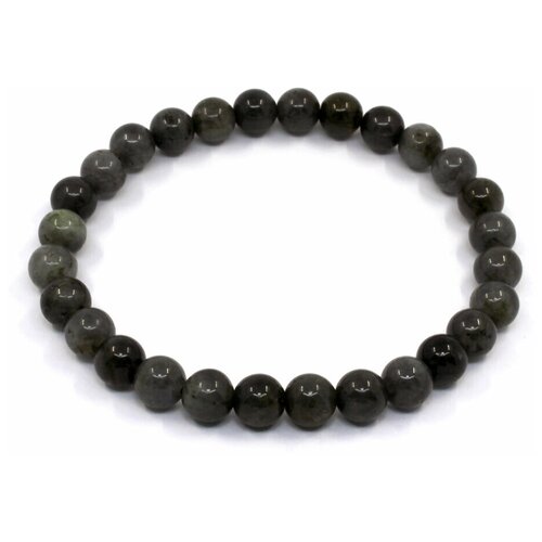 фото Handinsilver ( посеребриручку ) браслет из темно-серого лабрадорита 6мм