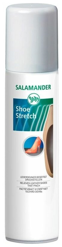 Аэрозоль "Shoe Stretch" Salamander Professional 671354, растяжитель для кожи, 75 мл - фотография № 3