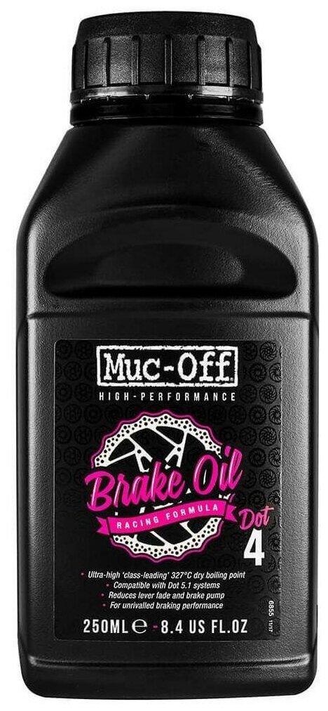 Тормозная жидкость Muc-Off High Performance Brake Oil (DOT4) 250ml