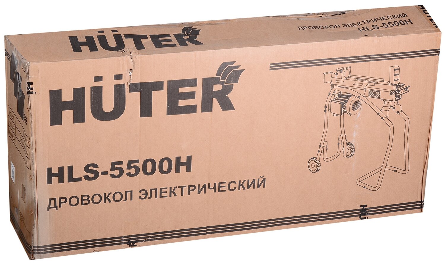 Дровокол электрический HLS-5500H HUTER - фотография № 4