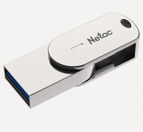 Изображение товара USB флешка Netac U785 16Gb metal USB 3.0 + TypeC (NT03U785C-016G-30PN)
