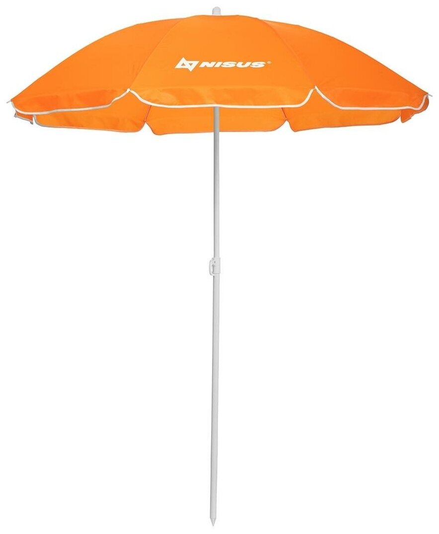 Зонт NISUS d 16м прямой оранжевый (19/22/170Т) (N-160)