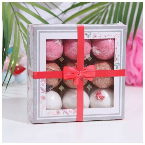 Набор бомбочек Candy bath bar La boite des bonbons, 9*40 г