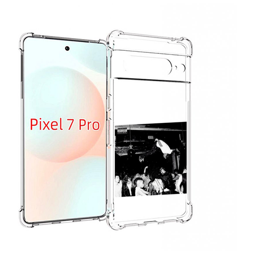 Чехол MyPads Playboi Carti - Die Lit для Google Pixel 7 Pro задняя-панель-накладка-бампер