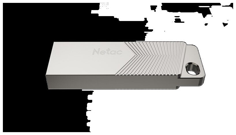 Флешка Netac UM1 32ГБ USB3.2 серебристый (NT03UM1N-032G-32PN) - фото №8