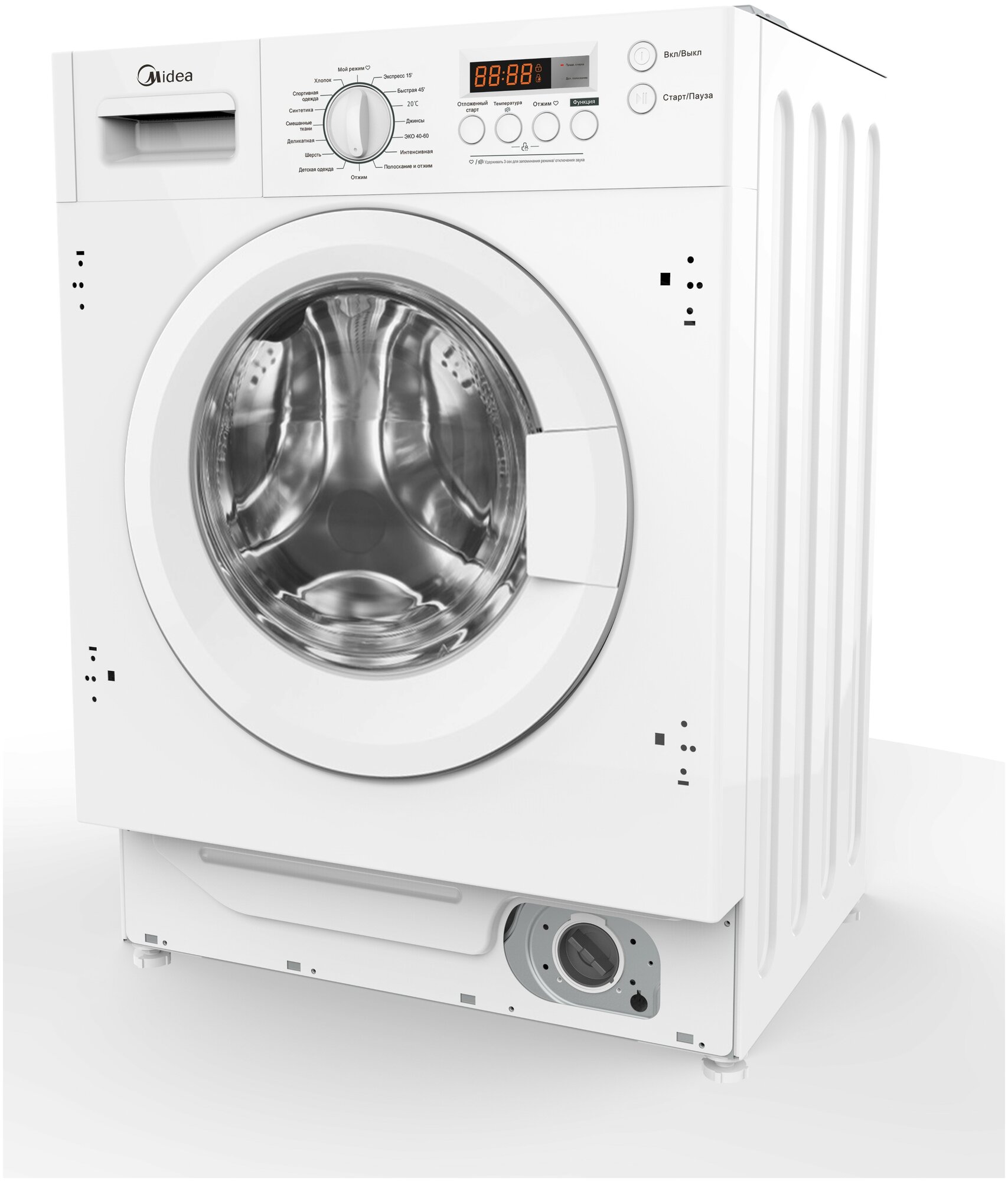 Встраиваемая стиральная машина Midea MFG10W60/W-RU