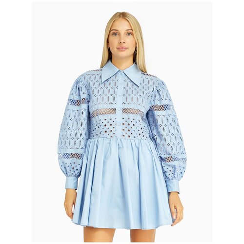 Платье укороченное с объемными рукавами Isabelle Blanche RU 42 / EU 36 / XS