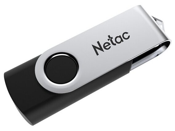 USB флешка Netac U505 16Gb silver/black USB 2.0 (NT03U505N-016G-20BK)