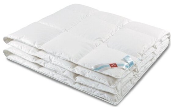 Пуховое одеяло тёплое Kariguz Pure down, 150х200, натуральное, гусиный пух, зимнее - фотография № 5