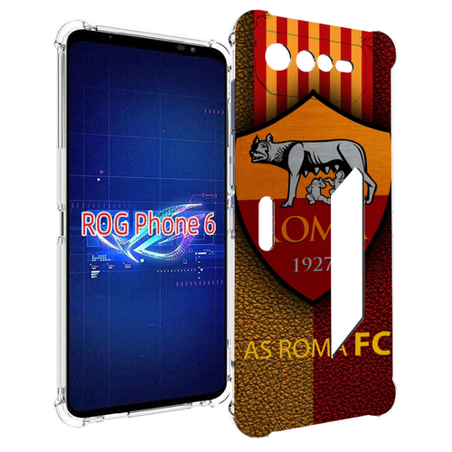 Чехол MyPads фк рома для Asus ROG Phone 6 задняя-панель-накладка-бампер