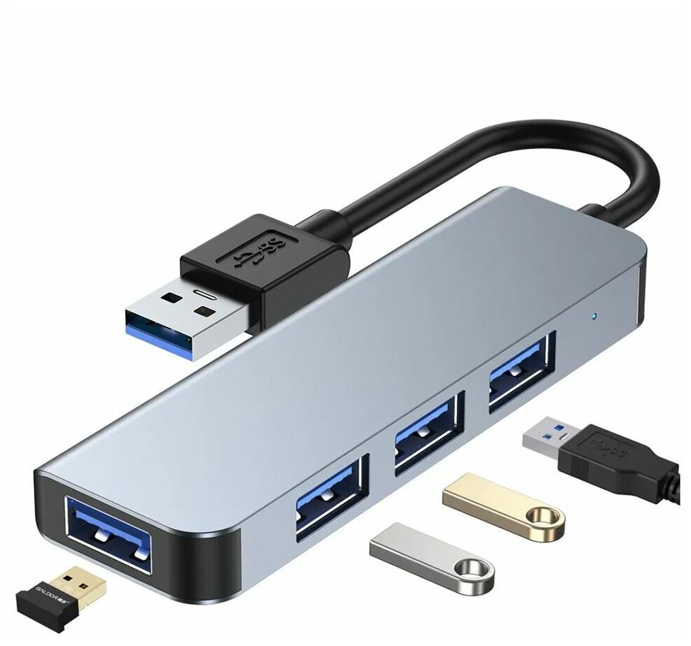 Переходник Type C для ноутбука, SSY, Адаптер USB 3.0 для Macbook, Провод удлинитель USB хаб 3.0