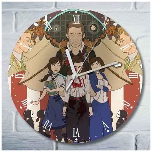 Настенные часы УФ Игры Bioshock Infinite (Биошок Инфинити) - 6279