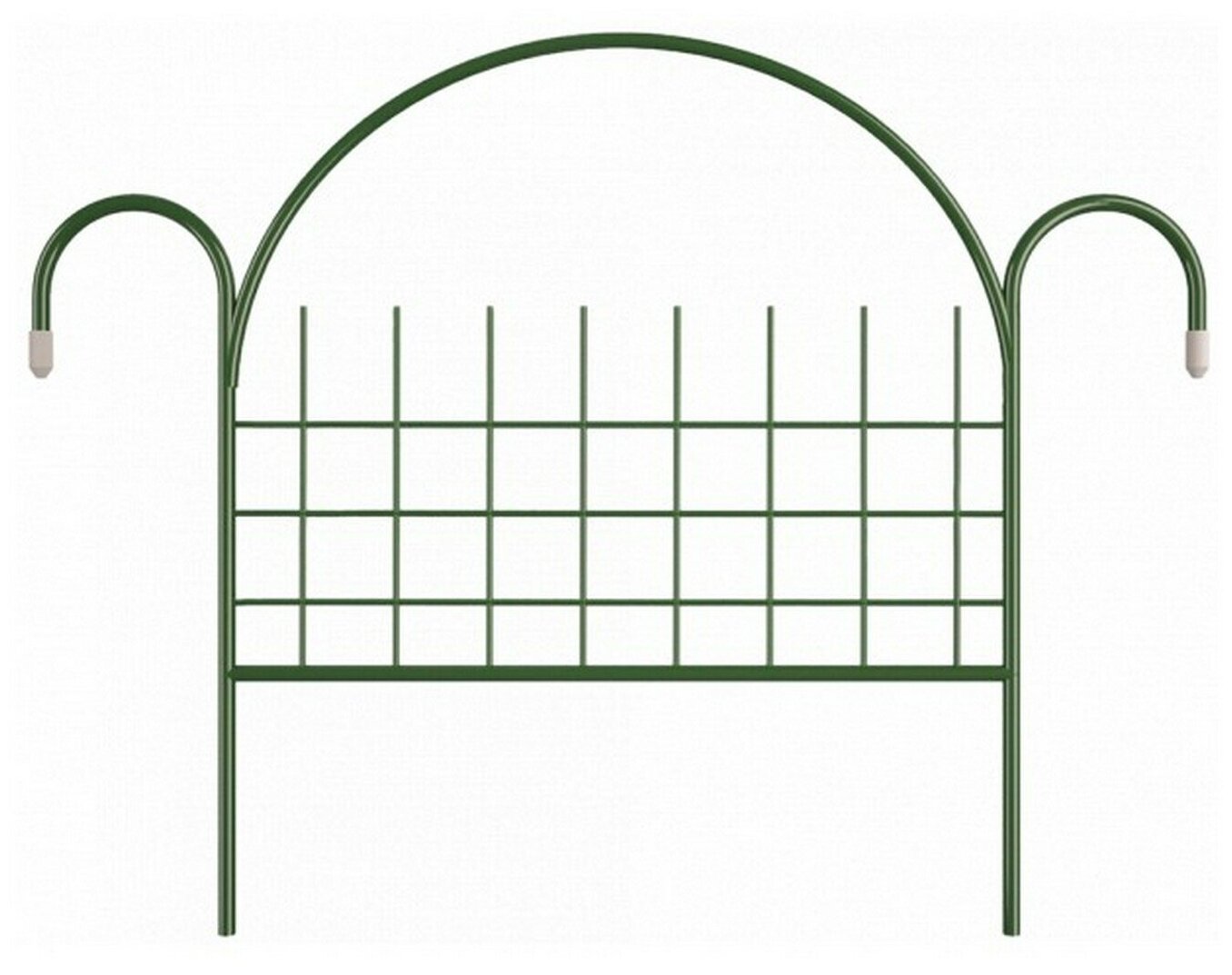 Забор декоративный Сетка металлический, 68х375 см, 5 секций - фотография № 1