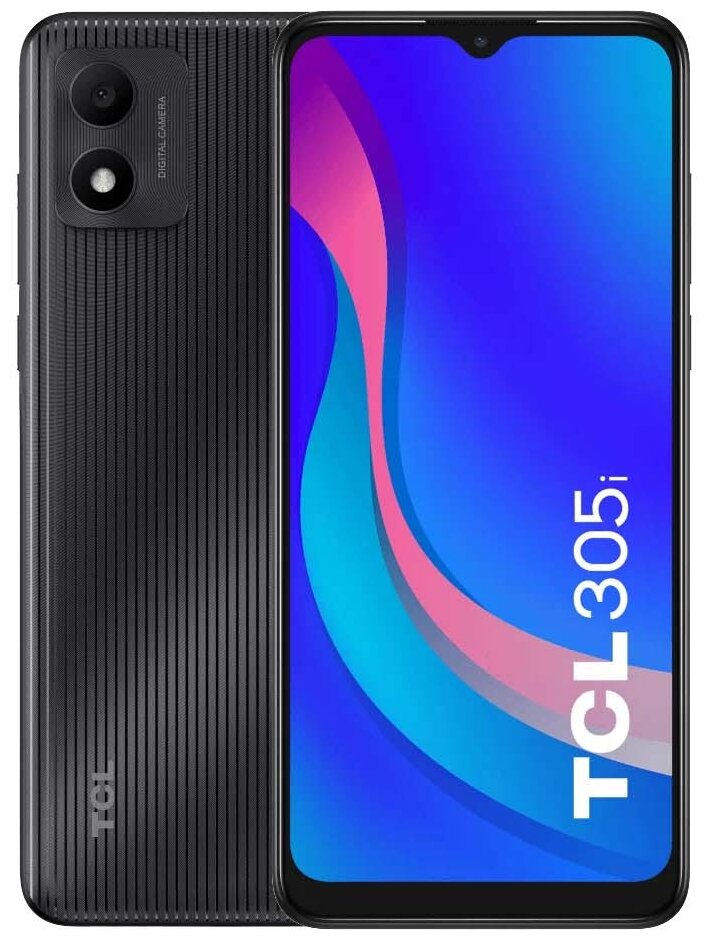 Смартфон TCL 305i 2/64GB Prime Black