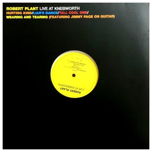 Plant Robert Виниловая пластинка Plant Robert Live At Knebworth