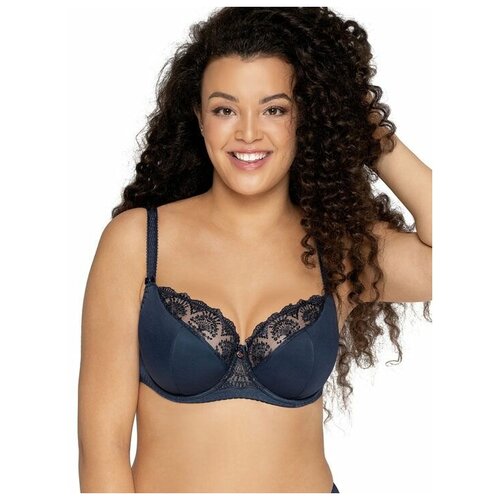 фото Бюстгальтер plus size с сшивными чашками и кружевом ava lingerie