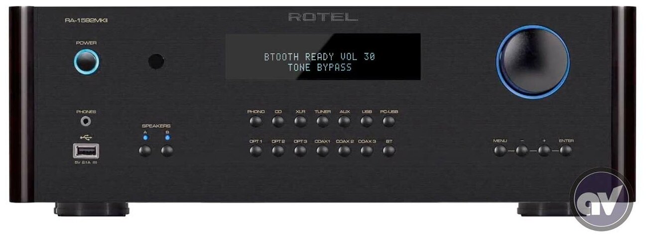 Интегральный стереоусилитель Rotel RA-1592 MKII Black