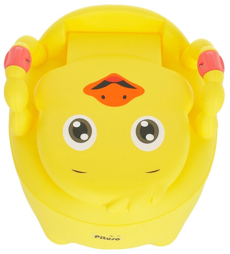 Детский горшок Pituso "Цыпленок", 36,5х31,5х46см (цвета в ассорт.) Happy Baby - фото №5