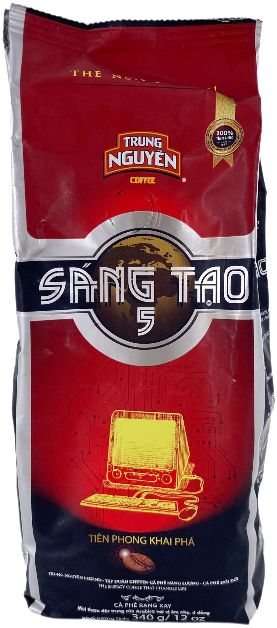 Вьетнамский кофе молотый "Sang Tao" №5, чунг нгуен, 340 гр