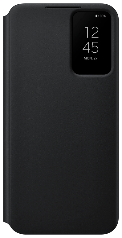 Чехол Samsung Smart Clear View Cover S22+, чёрный