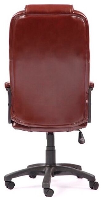 Компьютерное кресло TetChair Bergamo для руководителя, обивка: искусственная кожа, цвет: коричневый 2 TONE - фотография № 6