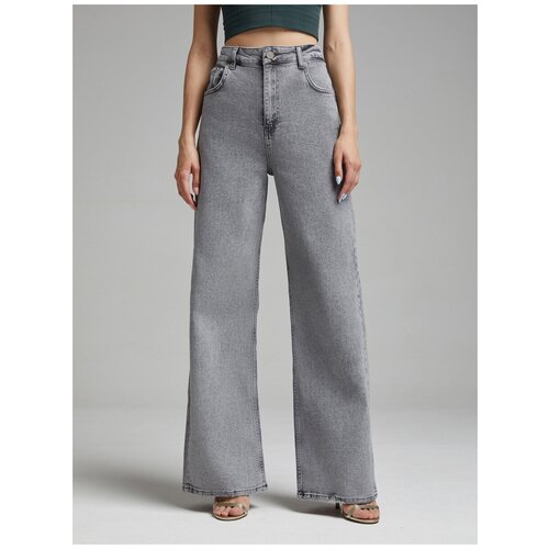 фото Джинсы river star серый, размер 28